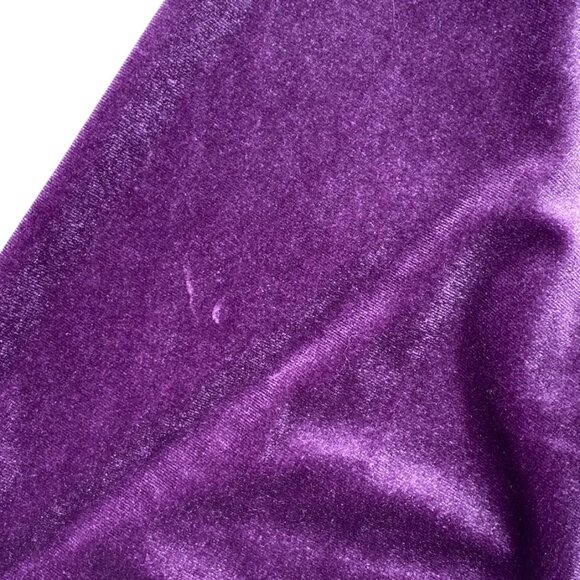 Eloquii Velvet Wide Leg Whimsigoth Jumpsuit Sz 14 Purple Party Cocktails Stretch - Picture 13 of 13